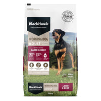 Black Hawk Working Dog Lamb And Beef Dog Dry Food 20kg-2