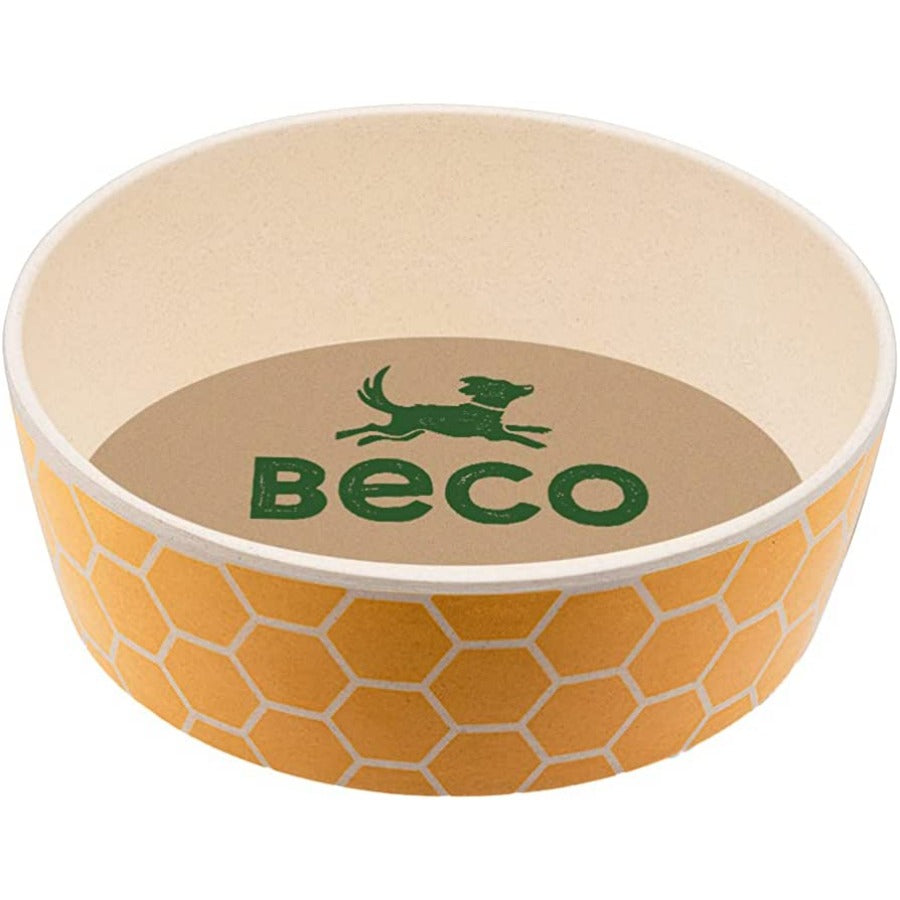 Beco Bamboo Bowl Honey Comb
