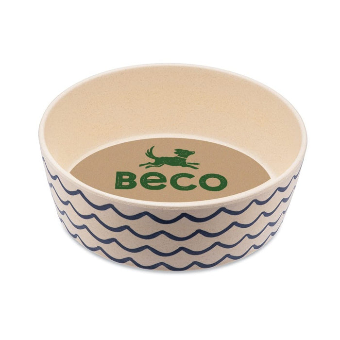 Beco Bamboo Bowl Ocean Waves