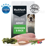 Black Hawk Dog Food Adult Chicken and Rice