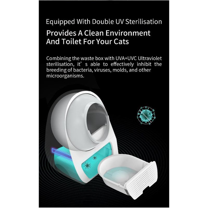 Catlink Scooper Self Clean Smart Cat Litter Box Luxury Pro Version 1 1