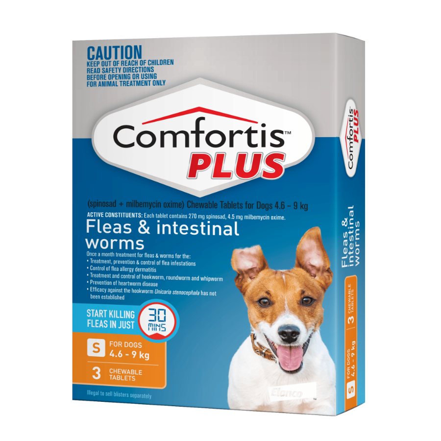 Comfortis orange for dogs sale