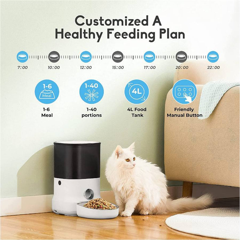 Dogness F12 Cube Programmable Feeder 4L White 7