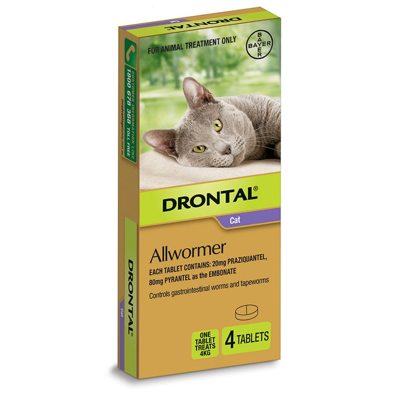 Drontal Allwormer Tablets for Cats