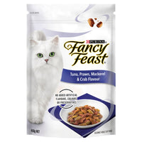 Fancy Feast Dry Tuna Prawn Mackerel Crab 450g