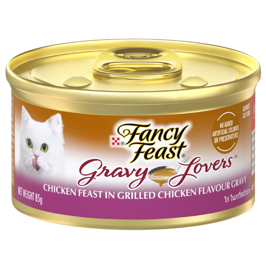 Fancy Feast Gravy Lovers Chicken Feast Grilled Chicken Flavour Gravy 24X85g