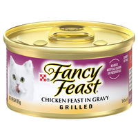 Fancy Feast Grilled Chicken Feast Gravy Gourmet 24X85g