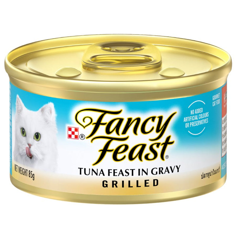 Fancy Feast Grilled Tuna Feast Gravy Gourmet 24X85g