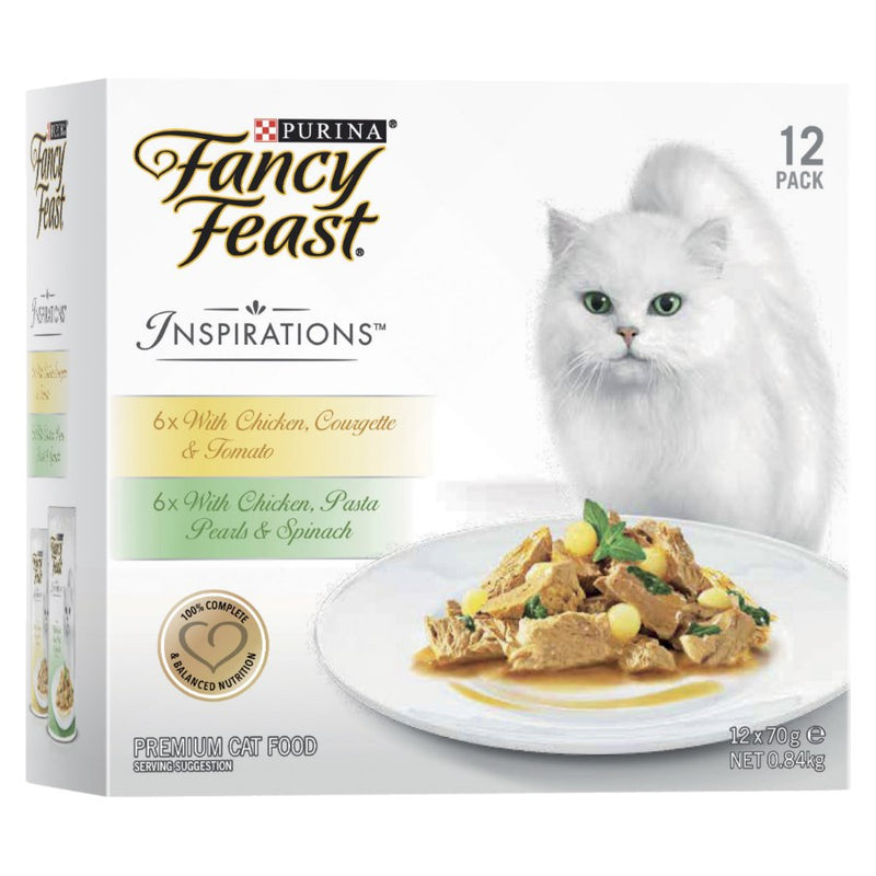 Fancy Feast Inspiration Chicken Pasta 12X70g