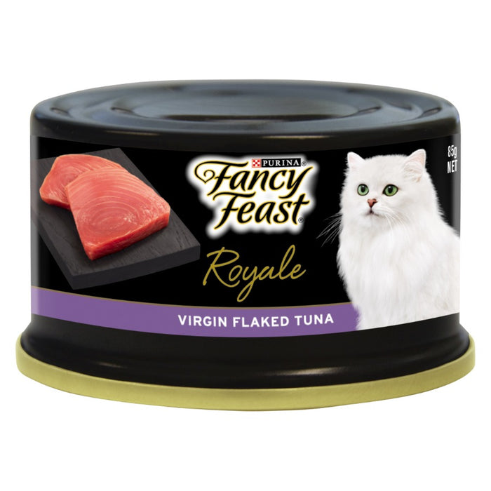 Fancy Feast Royale Virgin Flake Tuna 24X85g