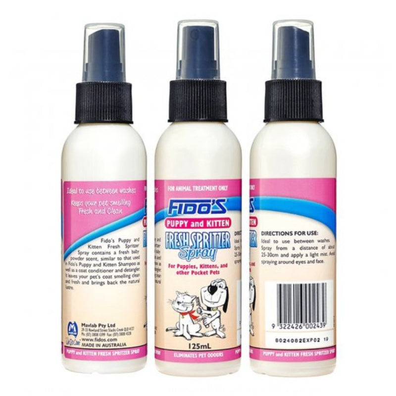 Fidos Puppy And Kitten Spritzer Spray 125ml