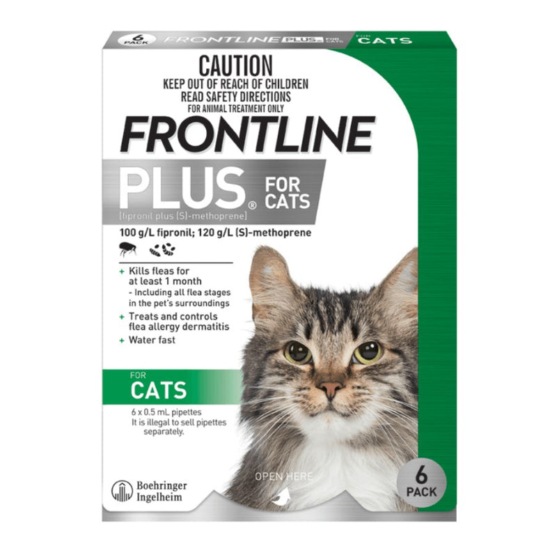 Frontline Plus Cat Green