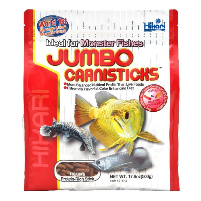 Hikari Tropical Jumbo Carnisticks 500g