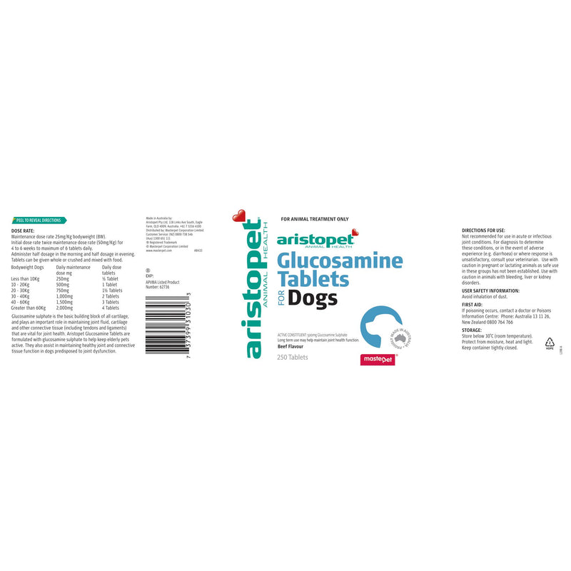 Aristopet Glucosamine Tablets