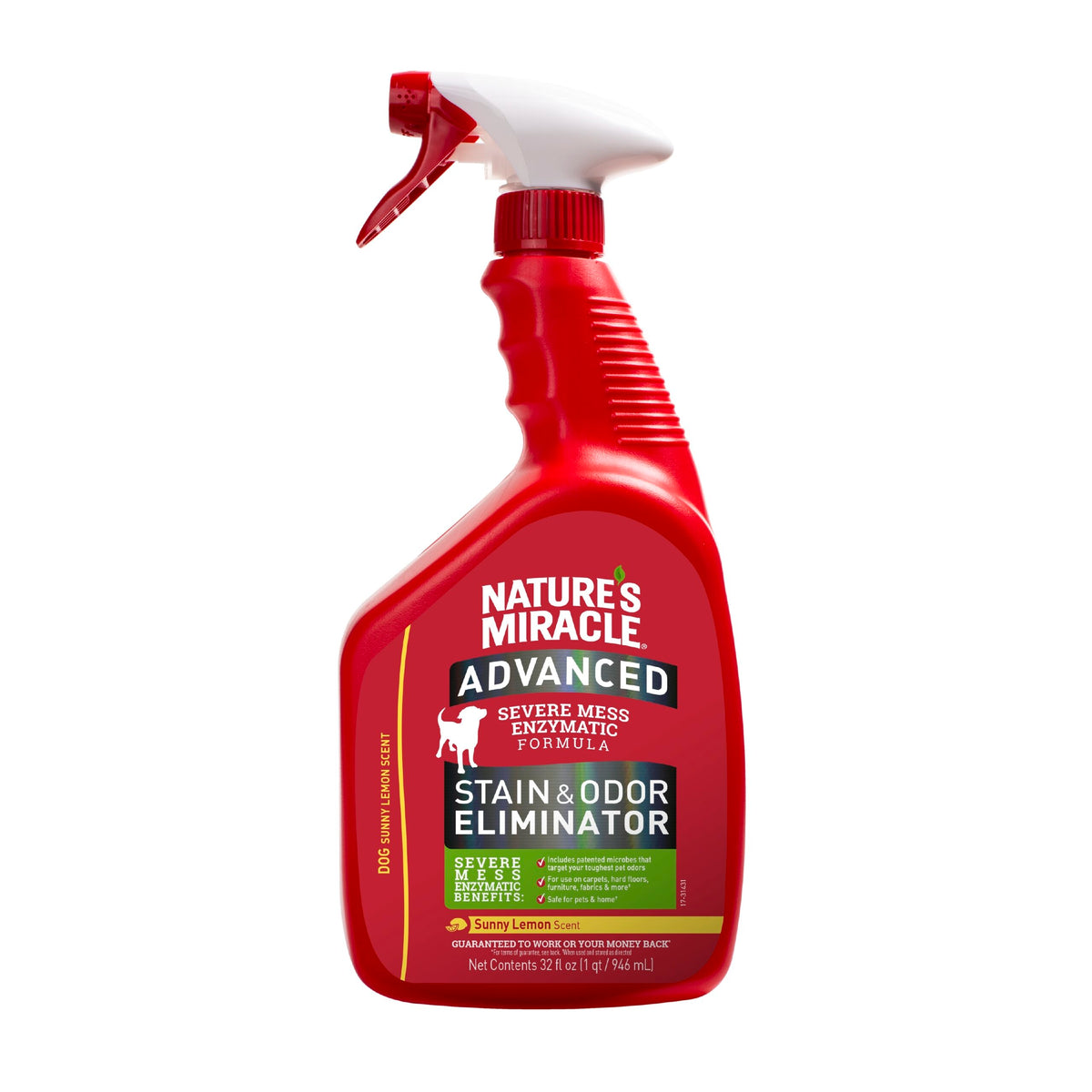 Nature’s Miracle Advanced Stain & Odour Eliminator for Dogs 946ml
