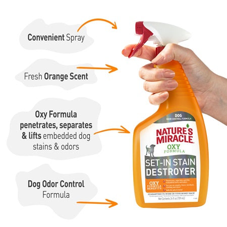 Nature’s Miracle Set-In Stain Destroyer for Dogs 709ml