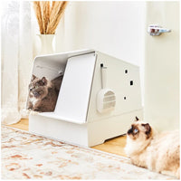 Petkit White Villa Cat Litter Box 1