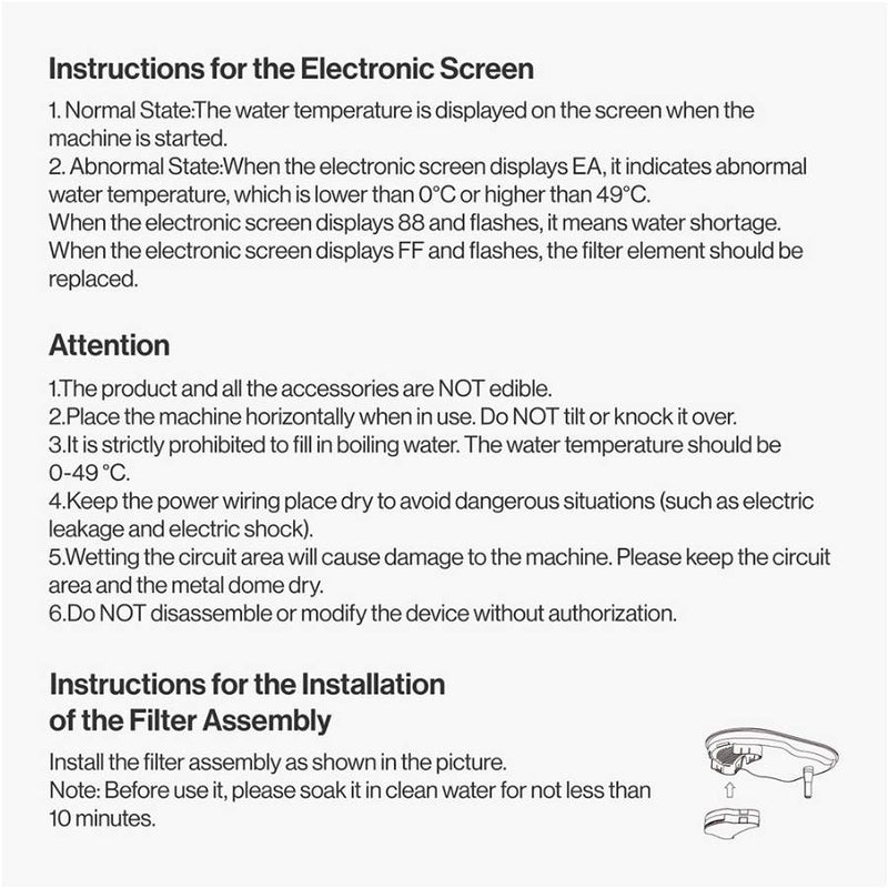 Pidan Water Fountain With Heating Function 6