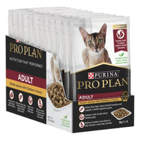 Pro Plan Adult Cat Chicken Pouch 85gX12-2