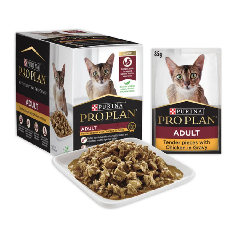 Pro Plan Adult Cat Chicken Pouch 85gX12