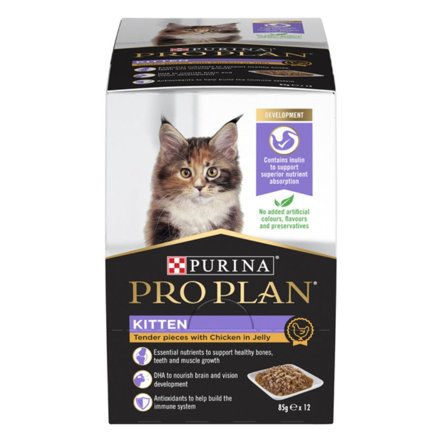 Pro Plan Kitten Chicken Pouch 85gX12-3