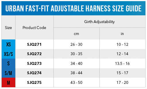 Rogz Urban Adjustable Fast-Fit Harness for Dogs - Pink Blush