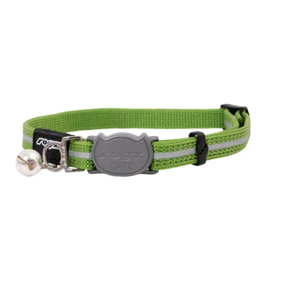 Rogz Alleycat Safeloc Collar Lime