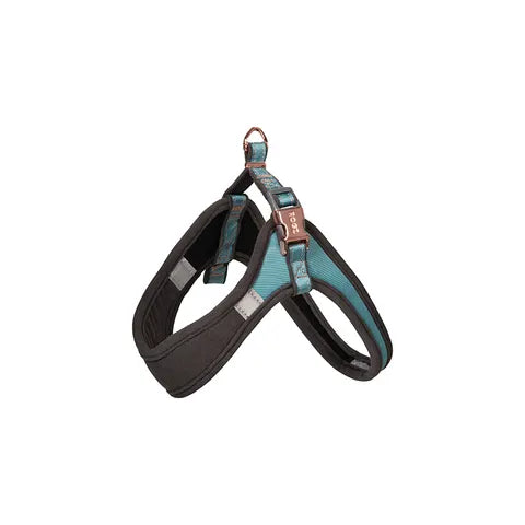 Rogz Urban Adjustable Fast-Fit Harness for Dogs - Turquoise Moon