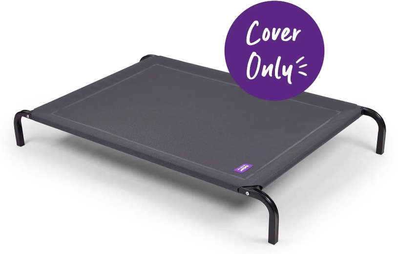 Kazoo Premium Outdoor Dog Bed Replacement Cover – Charcoal