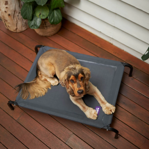 Kazoo Premium Outdoor Dog Bed Replacement Cover – Charcoal