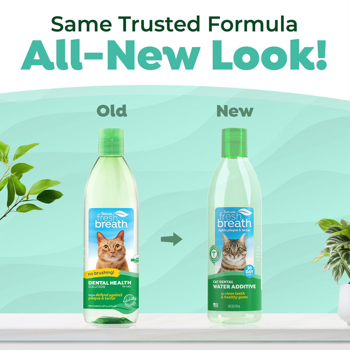 TropiClean Fresh Breath Water Additive for Cats