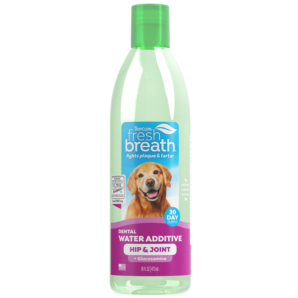 TropiClean Fresh Breath Water Additive Hip And Joint