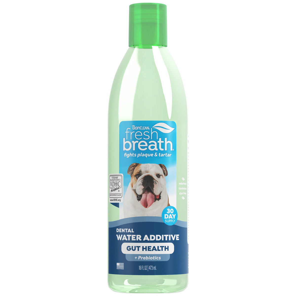 TropiClean Fresh Breath Water Additive Plus Gut Health