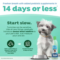 TropiClean Fresh Breath Water Additive Plus Gut Health