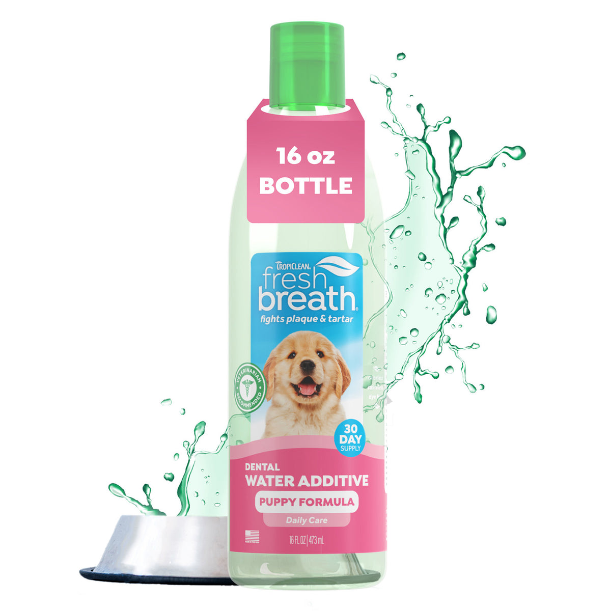 Tropiclean Fresh Breath Water Additive Puppy 473ml