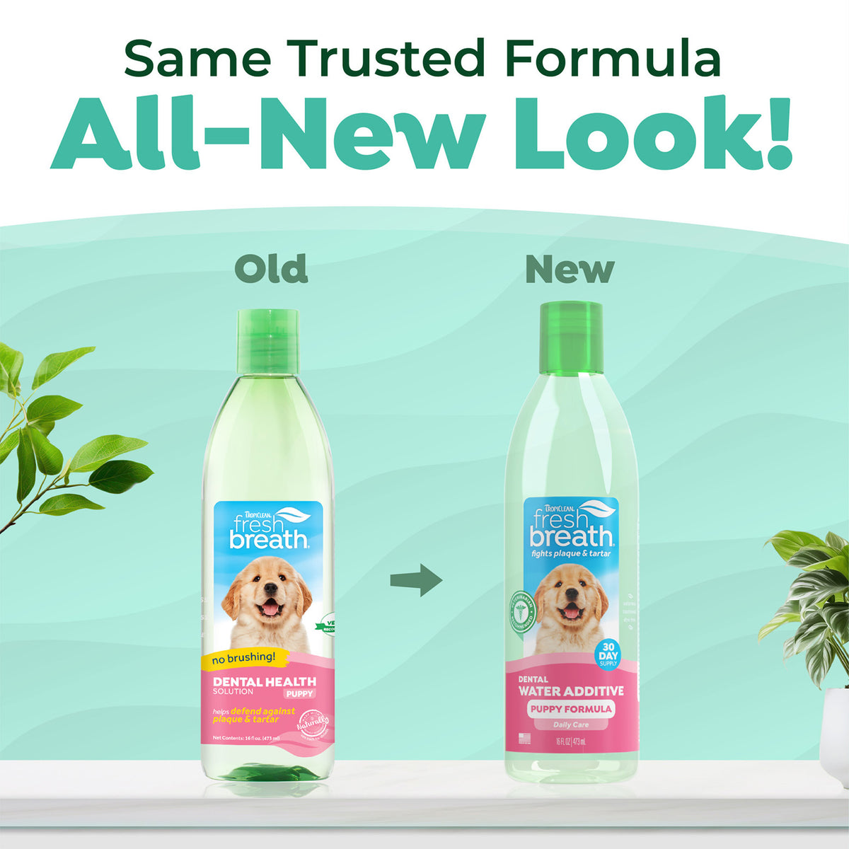 Tropiclean Fresh Breath Water Additive Puppy 473ml