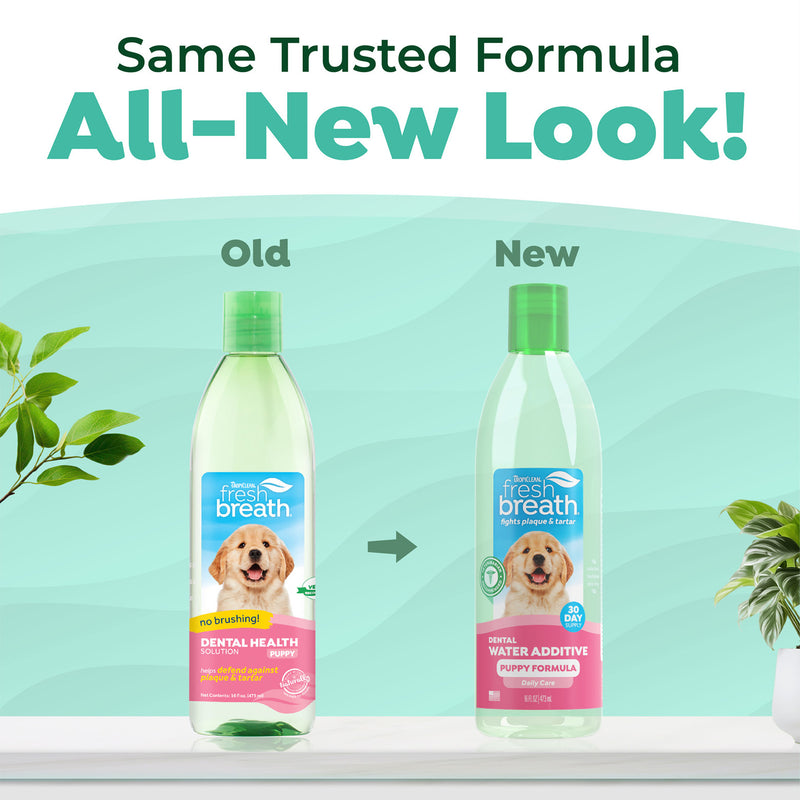 Tropiclean Fresh Breath Water Additive Puppy 473ml