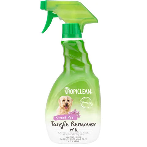 Tropiclean Sweet Pea Natural Tangle Remover Spray