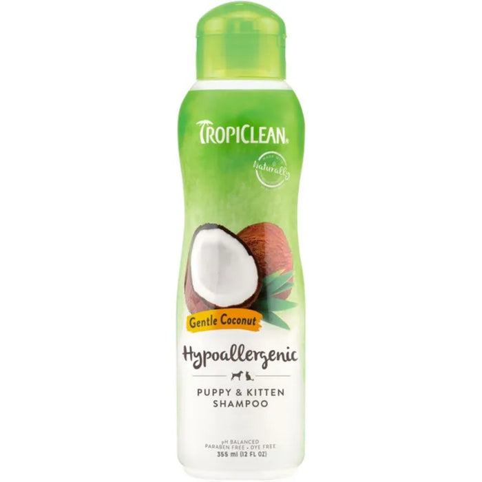 TropiClean Shampoo Gentle Coconut Hypoallergenic 355ml