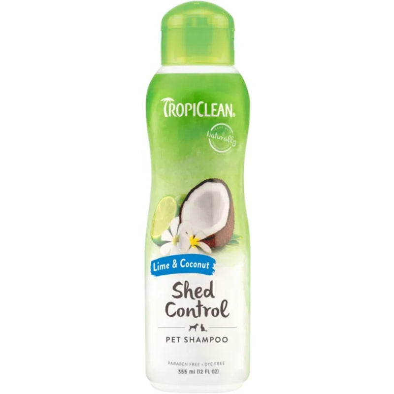 TropiClean Shampoo Lime & Coconut Shed Control 355ml