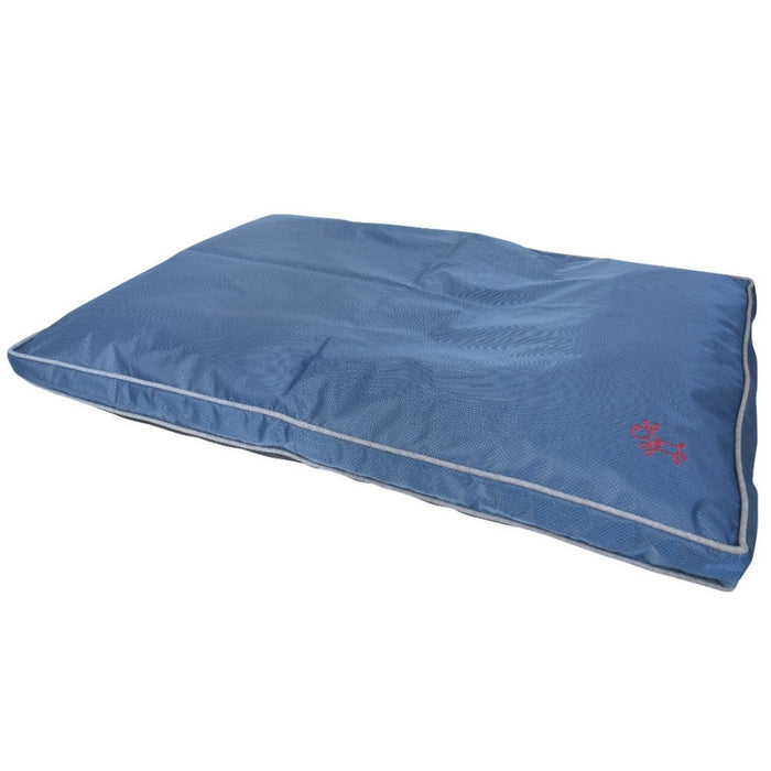 Yours Droolly Bed Outdoor Osteo Dog Bed Blue