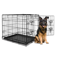 Yours Droolly Dog Crate Double Door