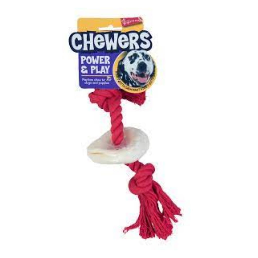 Yours Droolly Rope Rawhide Rings