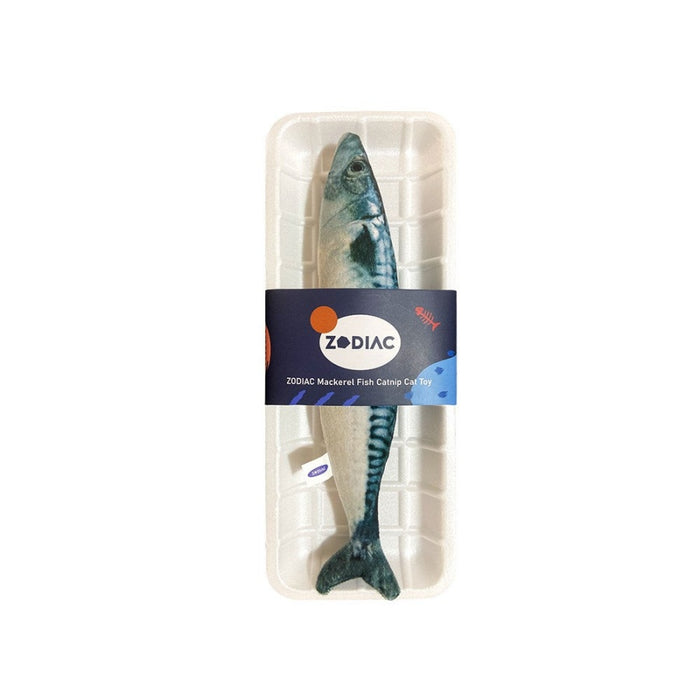 Zodiac Mackerel Fish Catnip Cat Toy