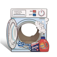 Zodiac Corrugated Cat Scratcher Washmachine Blue