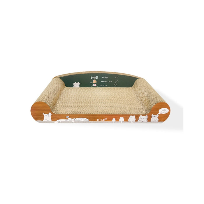 Zodiac Sofa Cat Scratcher Brown