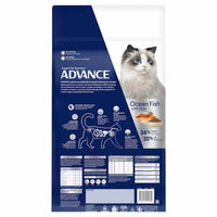 Advance Adult Dry Cat Food Ocean Fish With Rice