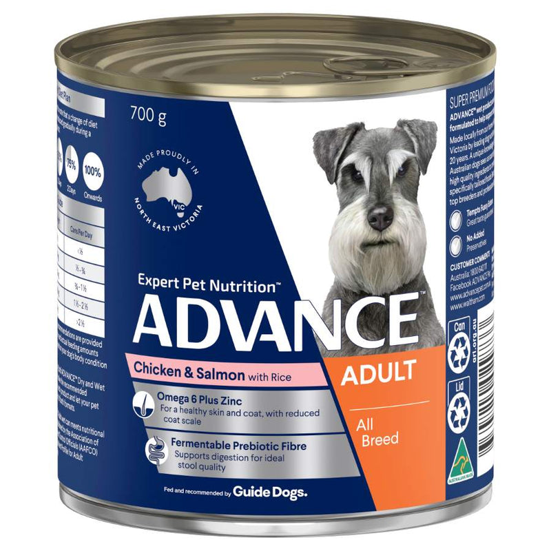 Advance Can Dog Chicken And Salmon With Rice