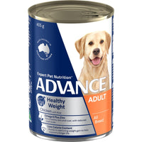 Advance Can Healthy Weight Dog Food Chicken With Rice