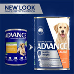 Advance Can Healthy Weight Dog Food Chicken With Rice